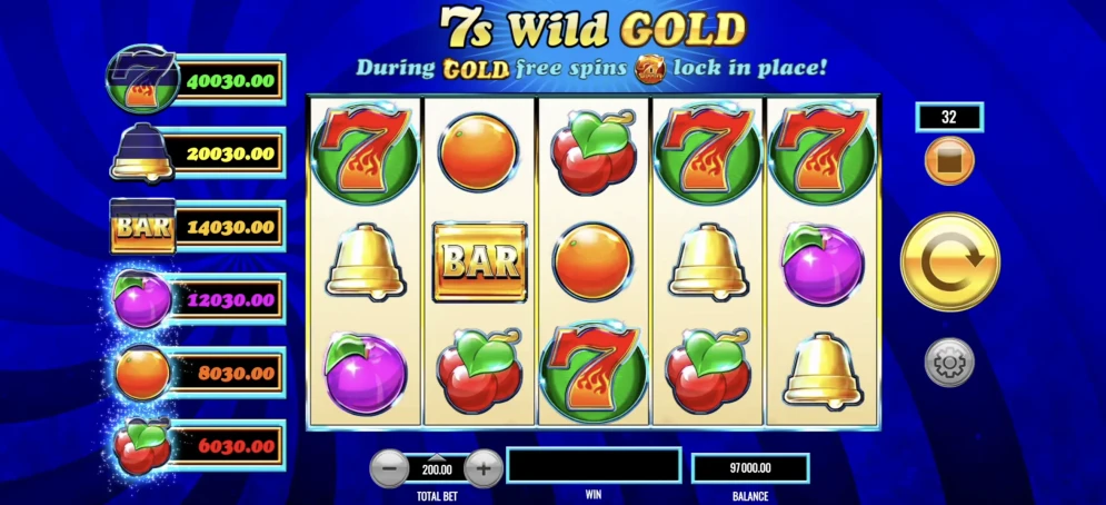7s Wild Gold demo